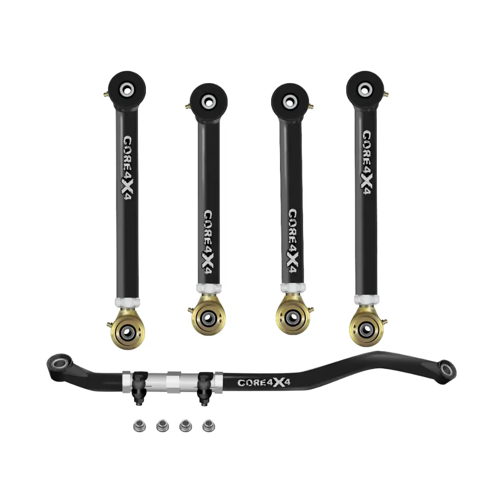 Dodge Ram 2500 03-07 5pc Trail Series Front Adjustable Control Arm, Track Bar Kit