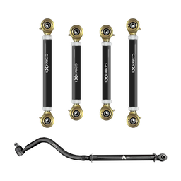 Dodge Ram 2500 00-02 5pc Tow Series Front Adjustable Control Arm, Track Bar Kit