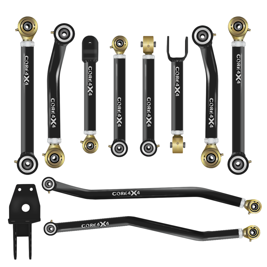 Jeep Grand Cherokee ZJ 93-98 10pc Crawl Series Adjustable Control Arm, Track Bar Kit