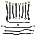 Jeep Wrangler JK / JKU 07-18 12pc Crawl Series Adjustable Control Arm, Track Bar, Steering Kit