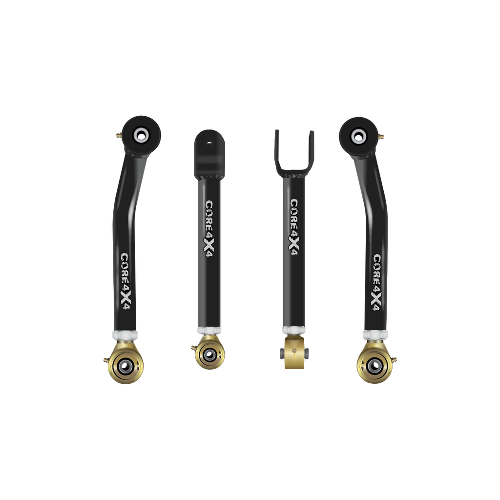 Jeep Cherokee XJ 84-01 MJ 86-92 4pc Camp Series Front Adjustable Control Arm Kit