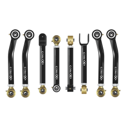 Jeep Wrangler TJ 97-06 LJ 04-06 8pc Crawl Series Adjustable Control Arm Kit