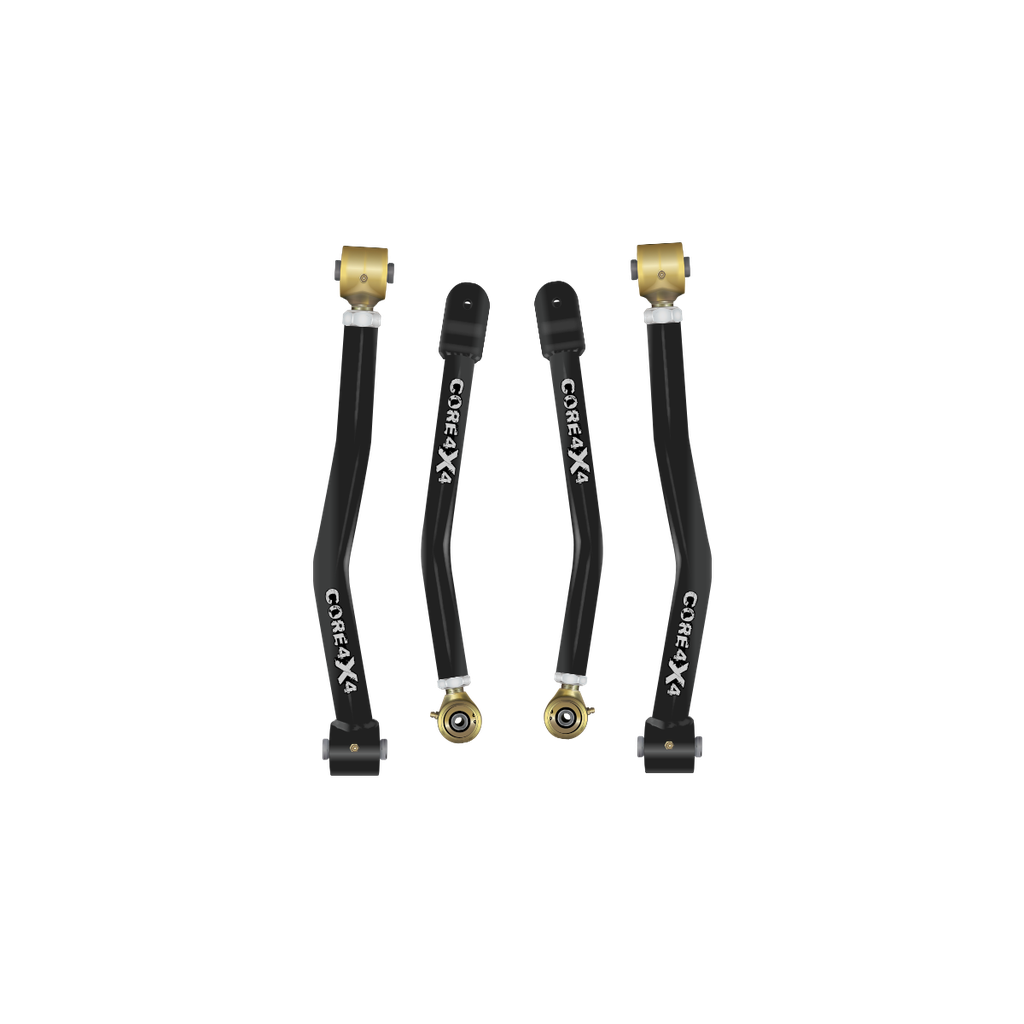 Jeep Wrangler JL / JLU 18+ 4pc Crawl Series Front Adjustable Control Arm Kit