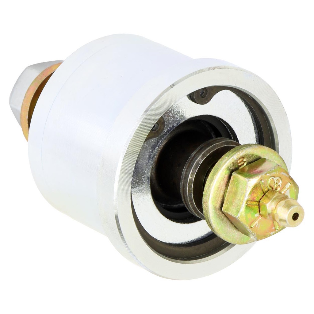 Johnny Joint Rod End, 2 in., Machined, Press-In, 2 in. X .500 in. Ball, Internally Greased, Incl. Greasable Bolt, Fits TJ/LJ/XJ/MJ 30/44 Housing Casting