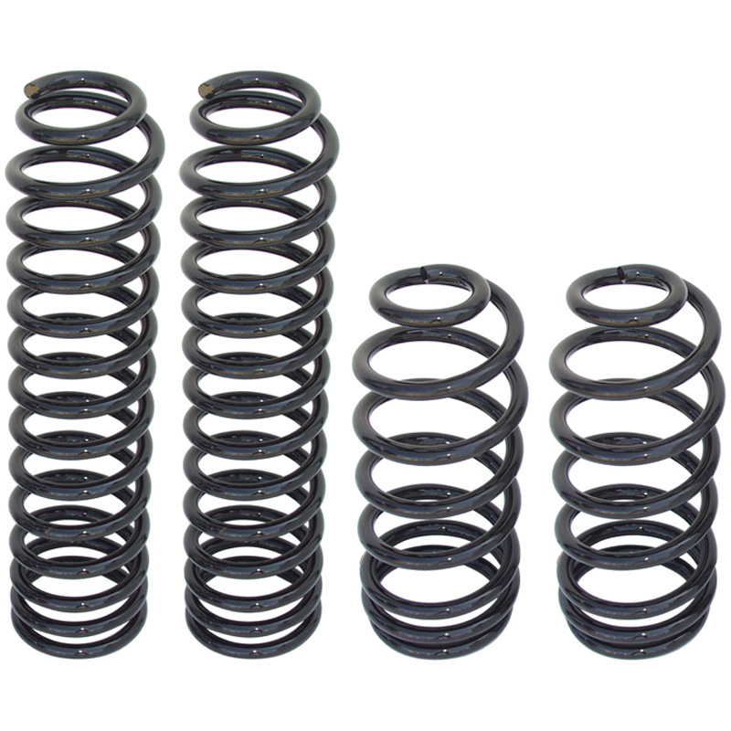 RockJock Coil Spring Set, TJ 4 in. Lift, Front/Rear, Set of 4