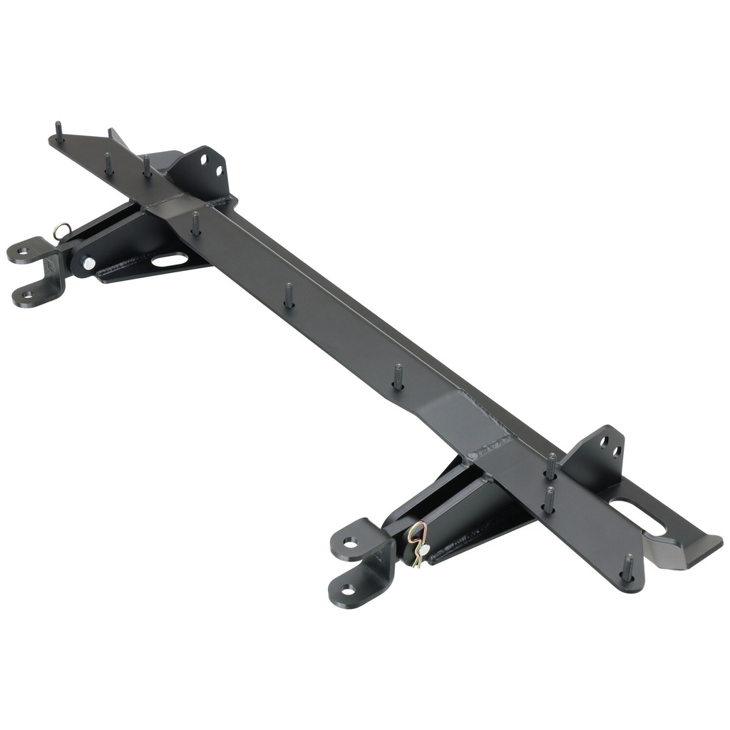 RockJock Tow Bar Mounting Kit, JL w/ Steel Bumper, Bolt-On, Incl. Mounting Plate, Tow Bar Attaching Forks, Hardware, For Use w/ Common Tow Bars