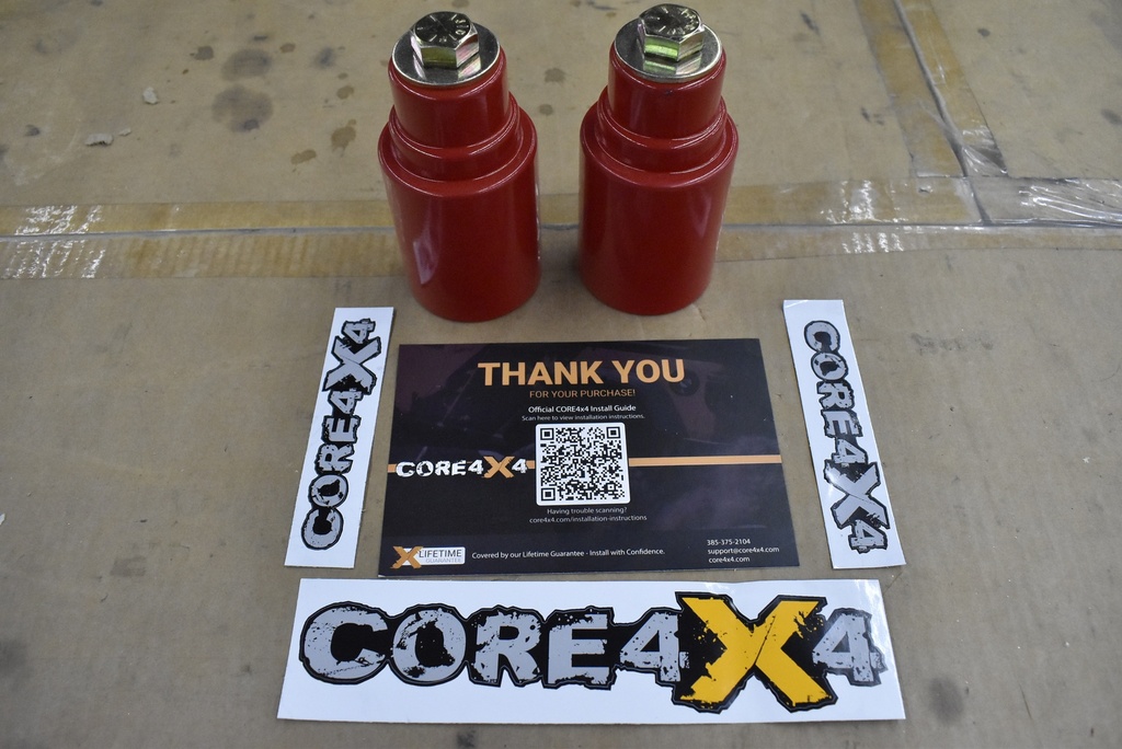 JK/JKU/JL/JLU/JT 3" Front Bump Stop Extension Kit *Blemished*