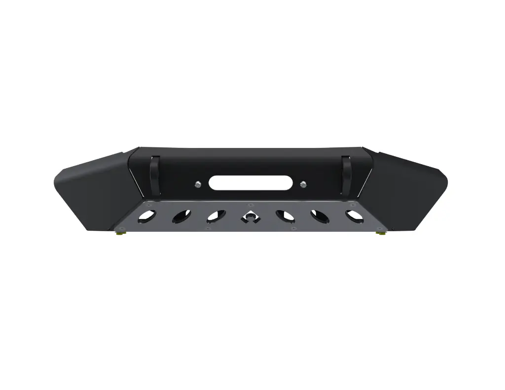 JK JL JT ARTEC HIGH CLEARANCE FRONT BUMPER - Black Powdercoat