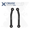 Jeep Wrangler TJ 97-06 LJ 04-06 2pc Cruise Series Fixed Length Rear Lower Control Arms