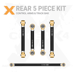 Ram 2500 14-24 5pc Rear Adjustable Control Arm, Track Bar Kit