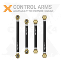 Dodge Ram 5500 08+ 4pc Front Adjustable Control Arm Kit