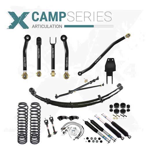 [CMP-J-XJ-LK] Jeep Cherokee XJ 84-01 Camp Series 4" Lift Kit