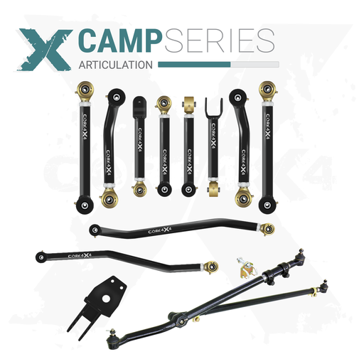 [CMP-J-ZJ-K12] Jeep Grand Cherokee ZJ 93-98 12pc Camp Series Adjustable Control Arm, Track Bar, Steering Kit