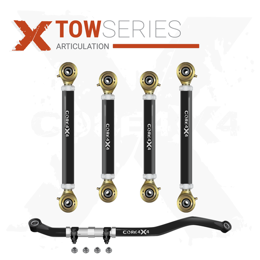 [TOW-D-35-2010-K5] Dodge Ram 3500 10-12 5pc Tow Series Front Adjustable Control Arm, Track Bar Kit