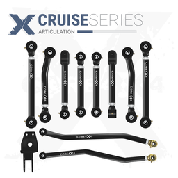 Jeep Grand Cherokee ZJ 93-98 10pc Cruise Series Adjustable Control Arm, Track Bar Kit