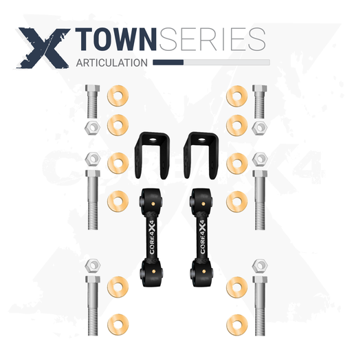 [TWN-D-25-2003-FEL2] Dodge Ram 2500 03-07 2pc Town Series Front Fixed Length End Links