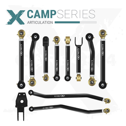 Jeep Grand Cherokee ZJ 93-98 10pc Camp Series Adjustable Control Arm, Track Bar Kit