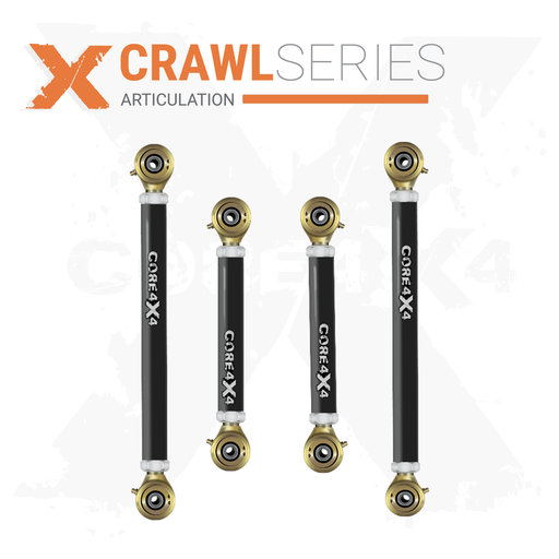 [CRL-F-BR-2021-RS4] Ford Bronco 21+ 4pc Crawl Series Rear Adjustable Control Arm Kit