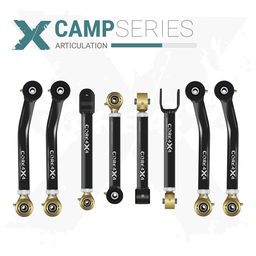 Jeep Wrangler TJ 97-06 LJ 04-06 8pc Camp Series Adjustable Control Arm Kit