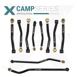 Jeep Wrangler JL / JLU 18+ 10pc Camp Series Adjustable Control Arm, Track Bar Kit