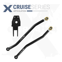 Jeep Grand Cherokee ZJ 93-98 2pc Cruise Series Front, Rear Adjustable Track Bar Kit