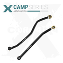 Jeep Wrangler TJ 97-06 LJ 04-06 2pc Camp Series Front, Rear Adjustable Track Bar Kit