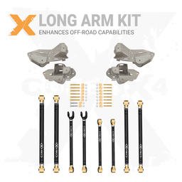 Jeep Wrangler JL / JLU 18+ 12pc Heavy-Duty Adjustable Long Arm Upgrade Kit