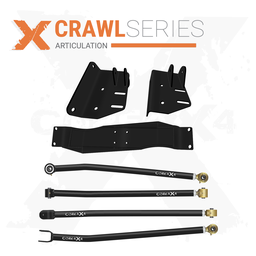 Jeep Comanche MJ 86-92 7pc Crawl Series Heavy-Duty Adjustable Long Arm Upgrade Kit