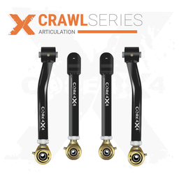 Jeep Grand Cherokee WJ 99-04 4pc Crawl Series Front Adjustable Control Arm Kit