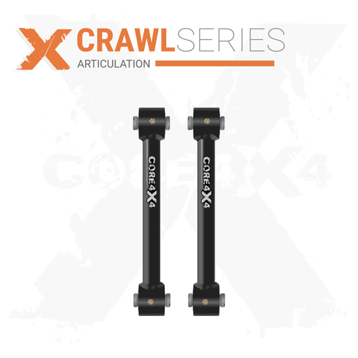 [CRL-J-JL-FEL2] Jeep Wrangler JL / JLU 18+ 2pc Crawl Series Front Fixed Length End Links