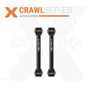 Jeep Wrangler JK / JKU 07-18 2pc Crawl Series Front Fixed Length End Links