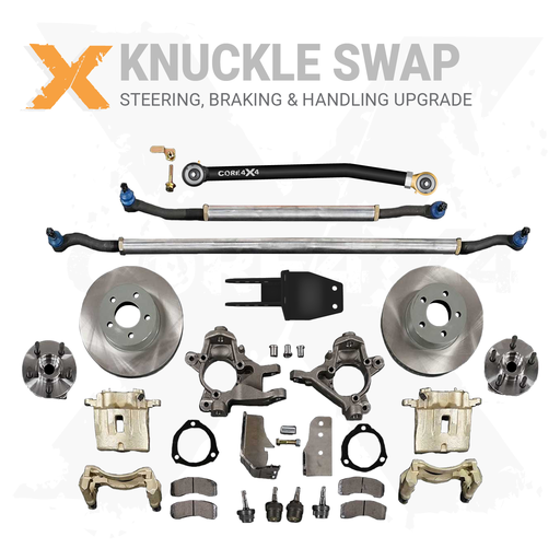 [J-XJ-WJKSK1] Jeep Cherokee XJ 84-01 Complete WJ Knuckle Swap Kit For Jeep Cherokee XJ 1986-2001