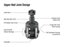 Apex Chassis Jeep Super HD Ball Joint Kit Includes: 1 Upper & 1 Lower