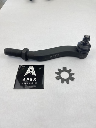 [TR190] Tie Rod End Left Hand Front Greaseable Wrangler JK Driver Side Apex Chassis