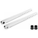 Antirock Aluminum PreRunner Arms, 21 in.-27 in. Long C-C, 35 Spline, Incl. Hardware
