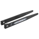 Antirock Fabricated Steel Sway Bar Arms, 20 in. Long, 18.195 in. C-C, 5 Holes, Incl. Stickers, Pair
