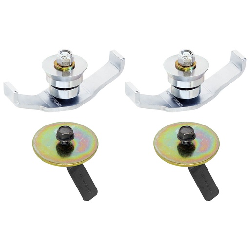 [CE-9807RRK] RockJock Coil Spring Retainer Kit, JK Rear, Set