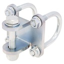 Steering Stabilizer Shock Bracket Kit, Fits 1 5/8 in./42mm Rods, Included in JK-9703 and JK-9704 Kits