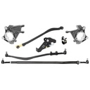 RockJock JK High Steer Knuckle Kit (for Stabilizer Shock, JL/JT Trac Bar)