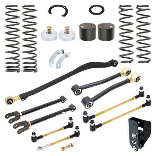 [RJ-JL3920-101] RockJock Sport Edition Johnny Joint Suspension System for JL Wrangler w/ 392 Hemi, 3.5 in. lift