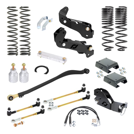 [RJ-JTD000-103] RockJock Driver Lift Kit for JT Gladiator w/ Diesel engine, 3.5 in. lift