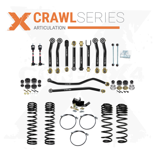 [CRL-J-TJLJ-LK] Jeep Wrangler TJ 97-06 LJ 04-06 Crawl Series 3.5" Lift Kit