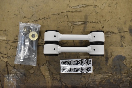 [CRS-J-JK-FEL2(+1)-OVERSTOCK-WHITE55] JK/JKU/JL/JLU/JT Cruise Series Front End Links For 1in Lift *Overstock*