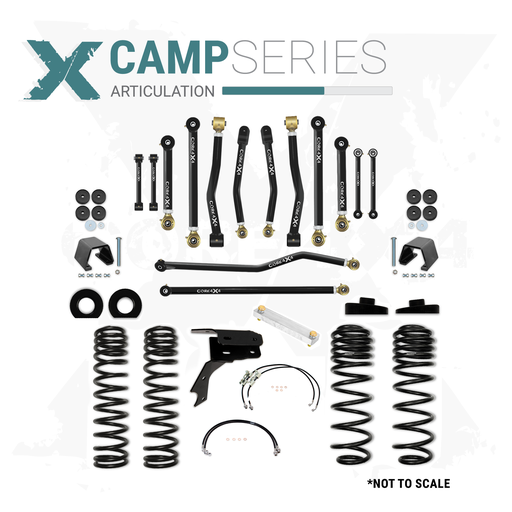 [CMP-J-JT-LK3] Jeep Gladiator JT 20+ 3" Camp Series Lift Kit